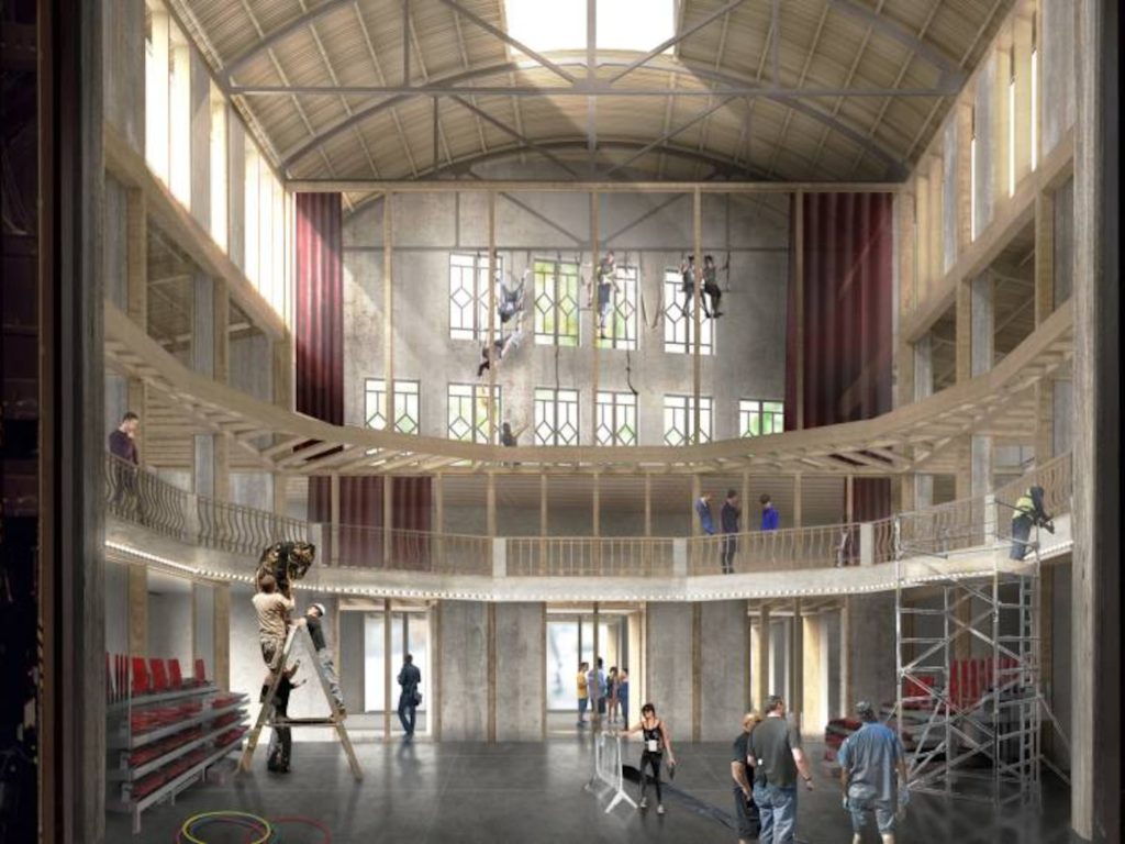 teatre interior render